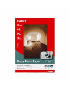 Papel fotográfico mate Canon MP-101 A4 (50 Unidades)