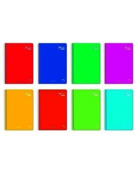 Cuaderno Pacsa Multicolor Din A4 5 Piezas 80 Hojas