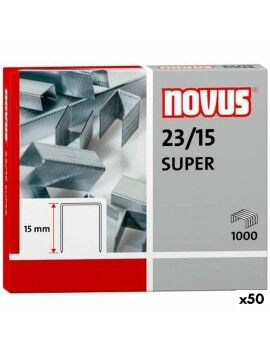 Grapas Novus 1000 Piezas 23/15 (50 Unidades)