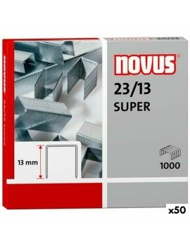 Grampos Novus 1000 Peças 23/13 (50 Unidades)