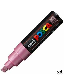 Marcador POSCA PC-8K Cor de Rosa (6 Unidades)