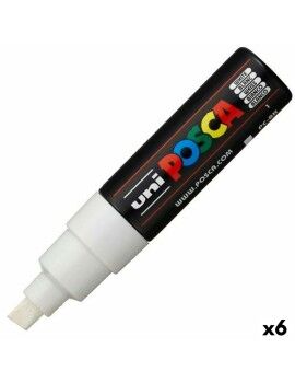 Marcador POSCA PC-8K Blanco (6 Unidades)