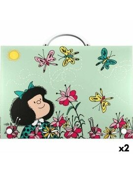 Portadocumentos Mafalda Spring Multicolor A4 (2 Unidades)