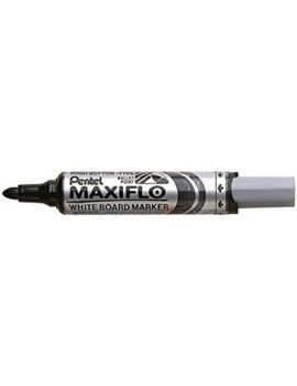 Rotulador Pentel Maxiflo Preto (12 Peças)