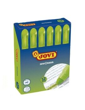 Marcador Fluorescente Jovi Jovi!neon Verde 12 Peças