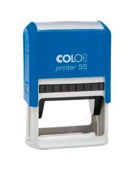 Carimbo Colop 55 Azul 40 x...