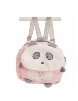 Mochila Infantil    Cor de Rosa Panda 26 x 22 cm