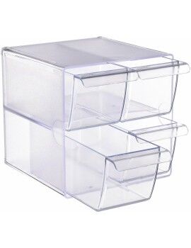 Organizador Multiusos Archivo 2000 Transparente 19 x 15 x 15 cm