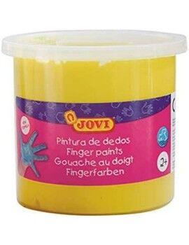 Pintura de Dedos Jovi Estojo 5 Peças Amarelo 125 ml