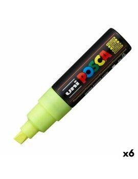 Marcador POSCA PC-8K Fluor Amarelo (6 Unidades)