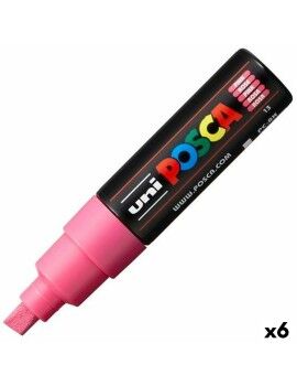 Marcador POSCA PC-8K Cor de Rosa (6 Unidades)