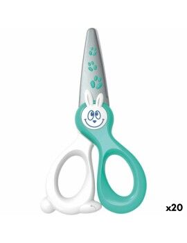 Tesouras Maped Kidicut Infantil Azul Branco 12 cm (20 Unidades)