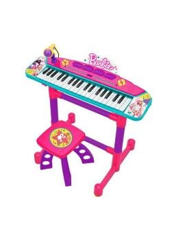 Piano Electrónico Barbie Banqueta