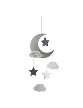 Carrusel para Cuna Atmosphera Luna Gris Madera MDF