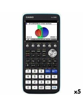 Calculadora gráfica Casio FX-CG50 18,6 x 8,9 x 18,85 cm Negro (5 Unidades)