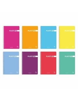 Cuaderno Pacsa Multicolor Din A4 5 Piezas 80 Hojas