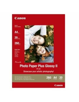 Papel Fotográfico Brilhante Canon Plus Glossy II A4