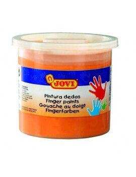 Pintura de Dedos Jovi 5 Unidades Pintura de Dedos Laranja 125 ml