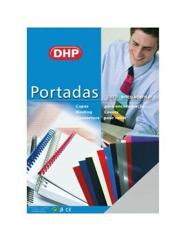 Portadas de encuadernación DHP Transparente A4 Polipropileno 100 Piezas