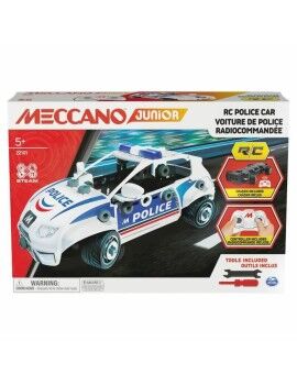 Veículo Rádio Controlo Meccano Junior STEM Veículo Rádio Controlo Carro de polícia