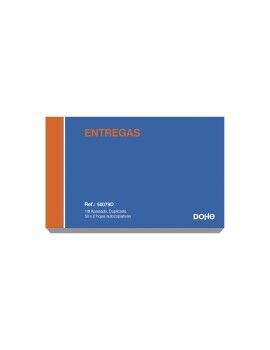 Talonário de Entregas DOHE 50079D 1/8 10 Peças 100 Folhas