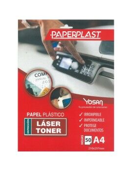 Fundas de plastificar Yosan Blanco A4 50 Hojas