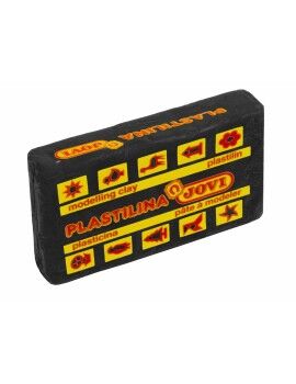 Plasticina Jovi Preto 50 g (30 Peças)