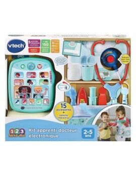 Mala Médica de Brincar com Acessórios Vtech Electronic Doctor Apprentice Kit 