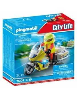 Playset de Vehículos Playmobil 71205 Motocicleta 20 Piezas