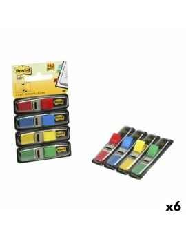 Set de Notas Adhesivas Post-it 683-4 Multicolor 12 x 43,1 mm (6 Unidades)