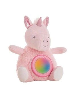 Peluche Musical Cor de Rosa Unicórnio 20cm