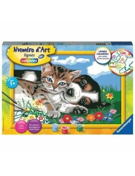 Conjunto de pintura por números Ravensburger  A Beautiful Friendship