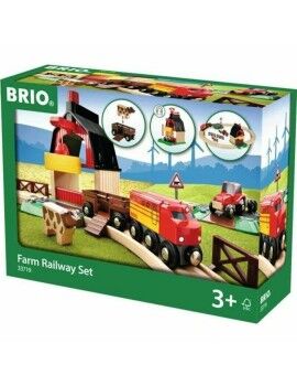 Pista de comboio Brio Farm Railway Set