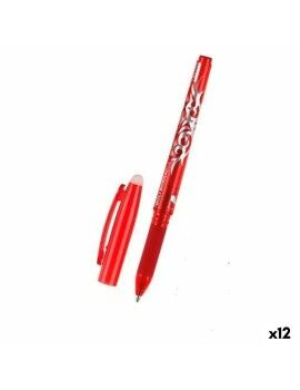 Bolígrafo MP Rojo Tinta borrable 0,7 mm (12 Unidades)