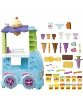 Juego de Plastilina Play-Doh Giant Ice Cream Truck 25 Piezas Helado