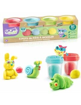 Jogo de Plasticina Canal Toys Organic Modeling Clay 4 Unidades