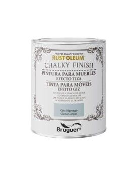 Pintura Bruguer Rust-oleum Chalky Finish 5733887 Muebles 750 ml Gris Marengo