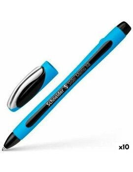 Caneta Schneider Slider Memo XB Azul Preto Borracha natural (10 Unidades)