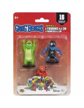 Figuras de Ação Lansay Gang Beasts  Lot 1 4,5 cm 3 Peças