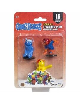 Figuras de Ação Lansay Gang Beasts Lot 2 4,5 cm 3 Peças