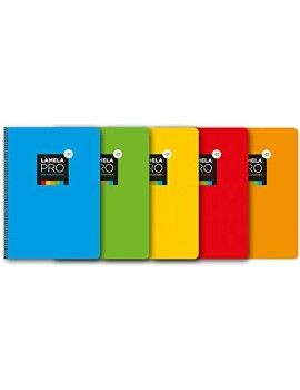 Cuaderno Lamela Multicolor Din A4 5 Piezas 100 Hojas