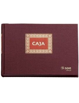 Livro de Contas DOHE 09926 Castanho-avermelhado Quarto 100 Folhas