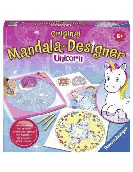 Dibujos para pintar Ravensburger Design Unicorn Mandala