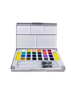 Conjunto de Pintura Aguarela Alex Bog POCKETBOX ARTIST 26 Peças Multicolor