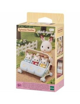 Playset Sylvanian Families The Triple Stroller 