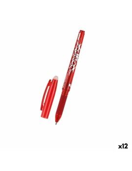 Bolígrafo MP Click System Rojo Tinta borrable 0,7 mm (12 Unidades)