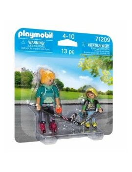 Playset Playmobil 71209 13 Piezas Jugador de hockey Duo