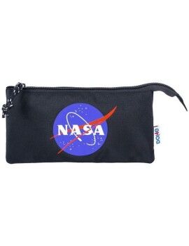 Portatodo Triple DOHE Nasa Logo Negro