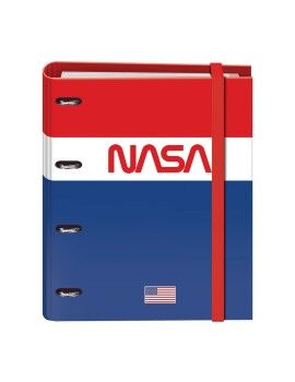 Carpeta de anillas DOHE Nasa Flag Recambio (100 Hojas) Multicolor A4