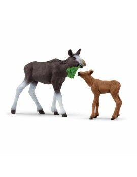 Conjunto Animais de Quinta Schleich 42603 Alce Plástico